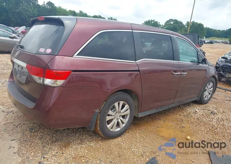 2016 Honda Odyssey Ex-L from USA, damaged, VIN 5FNRL5H62GB062239